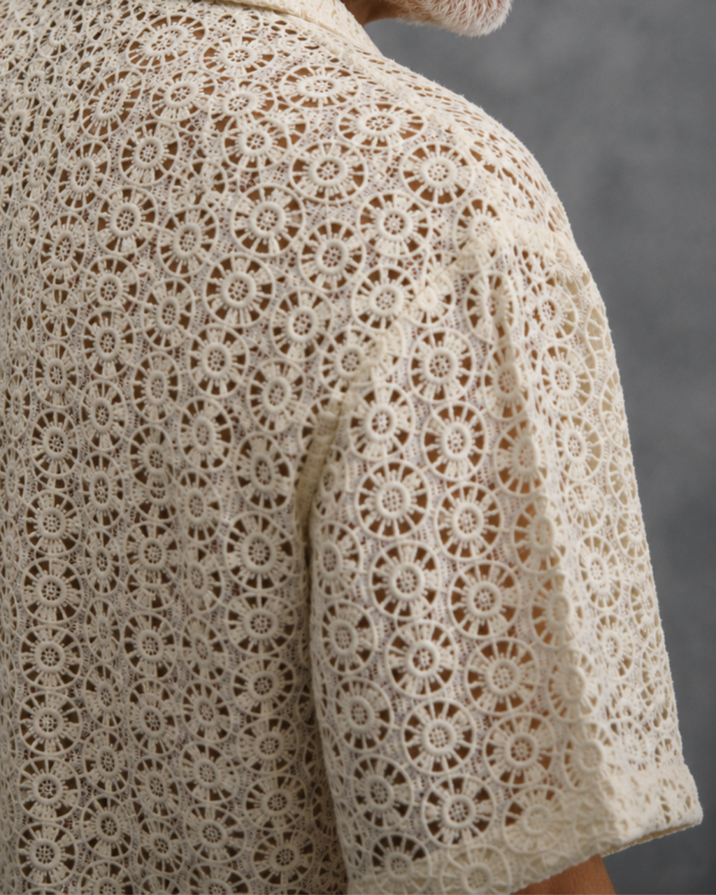 White Jaali Shirt