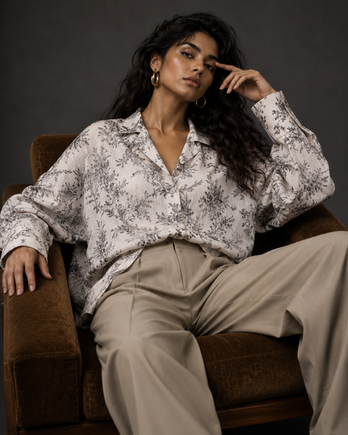 Branches white shirt