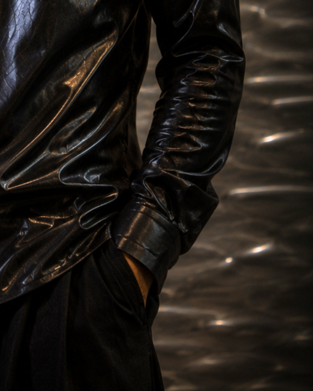 Slick Black Shirt