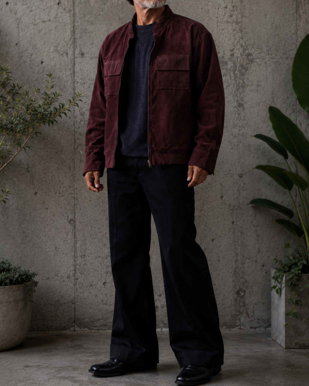 Maroon Jacket