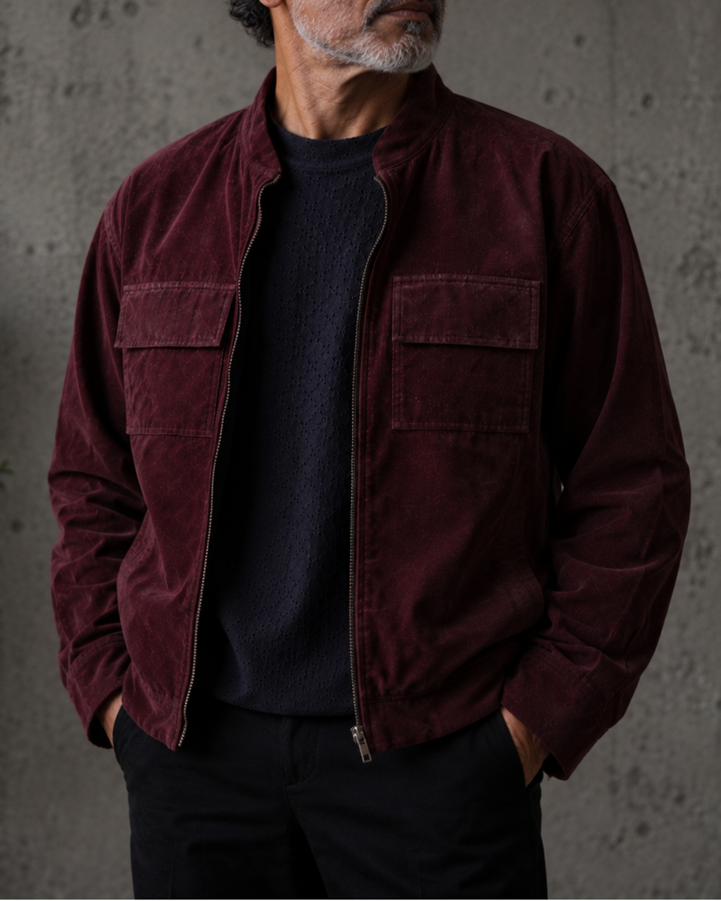 Maroon Jacket