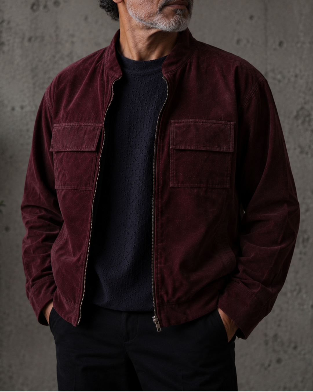 Maroon Jacket