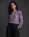 Purple Button Down